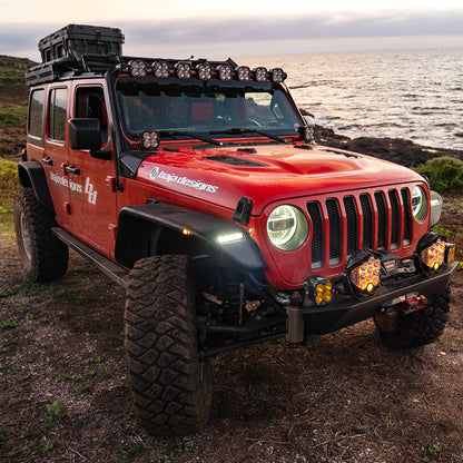 2018-24 Jeep JL/JT Baja Designs XL Linkable Roof Light Bar Kit