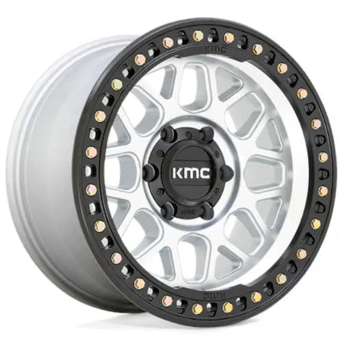 GRS Wheel Machined w/ Satin Black Lip by KMC