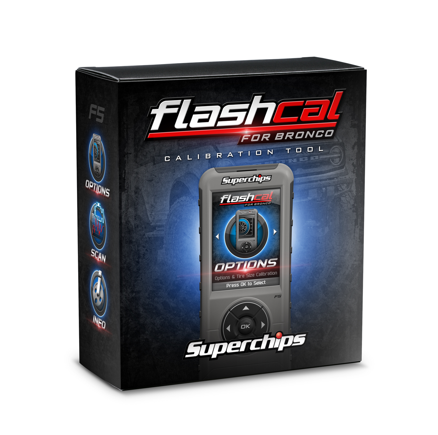 Superchips Flashcal for 2021+ Ford Bronco 2.3L & 2.7L