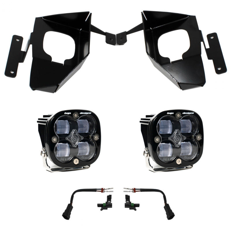 16-18 Silverado 1500 Baja Designs Squadron Fog Light Kit